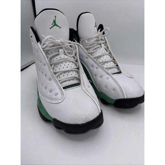 Jordan 13 Retro Lucky Green Sneakers DB6537-113 Men’s Size 11 - Picture 10 of 16